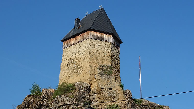 Die Burg in Frauenstein